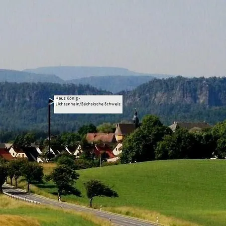 Haus Koenig Ferienwohnung 1 Und 2 Lichtenhain  Extérieur photo